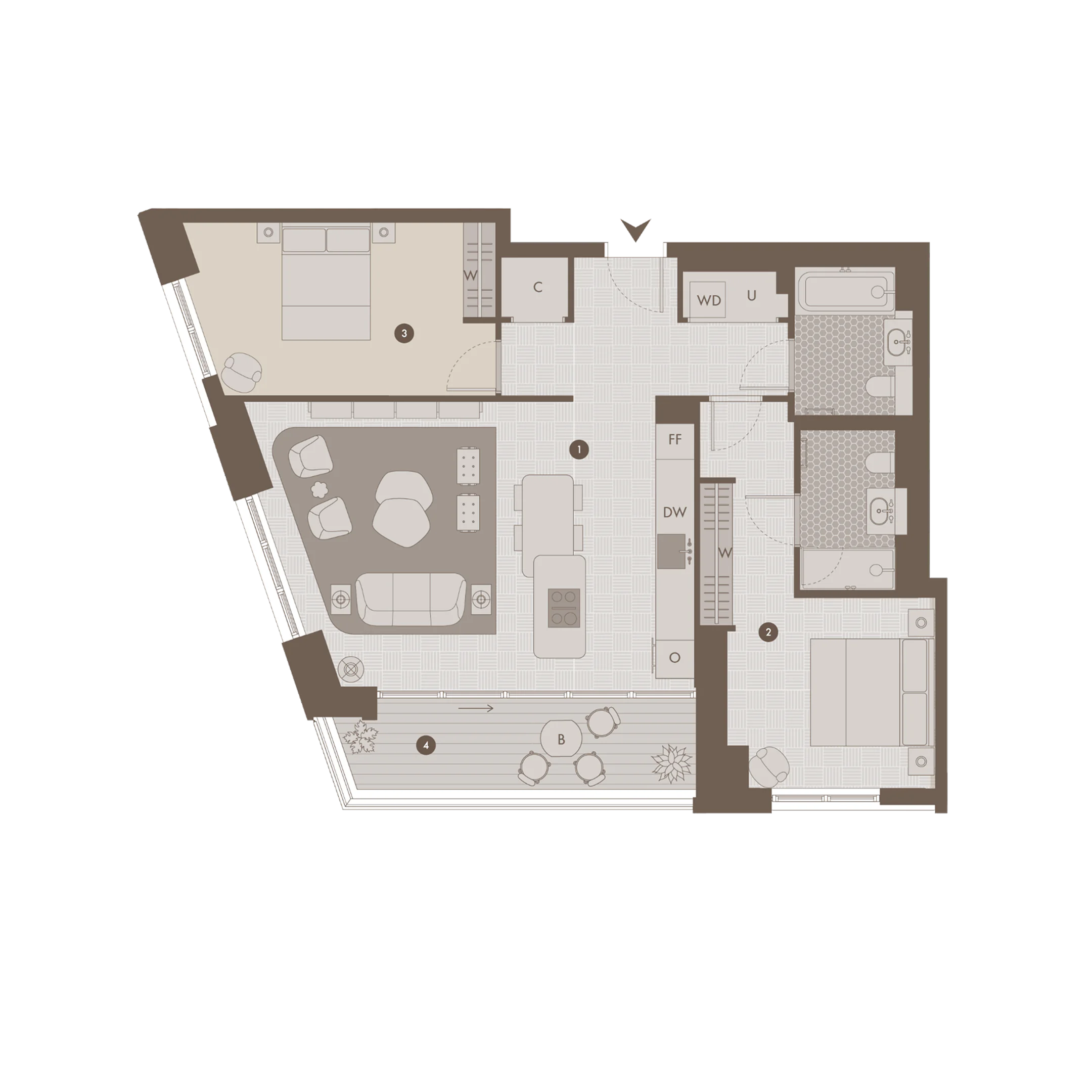 Two Bedroom